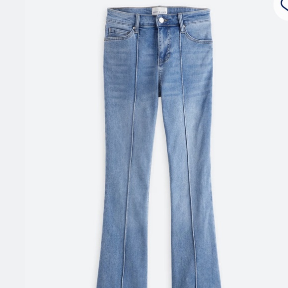 Poppy & Grace high rise Seam Front Bootcut Jean - Picture 1 of 6